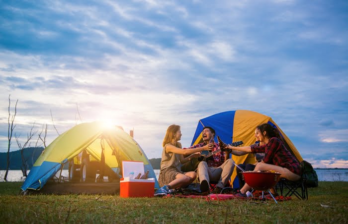 Ideias para montar um camping