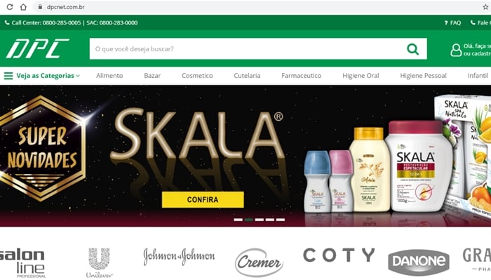 DPC fornecedor de produtos para lojas