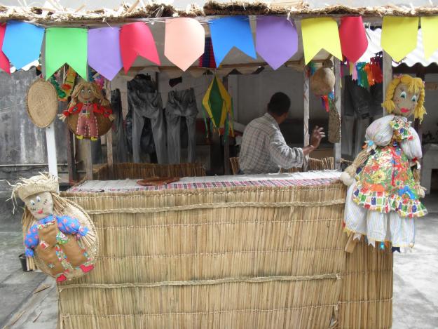 barraca decorada para são joão