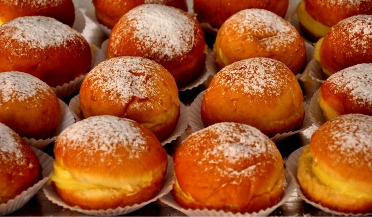 Sonhos gourmet para vender