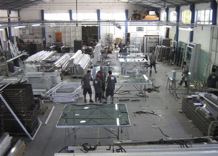 montar uma fábrica de esquadrias de alumínio