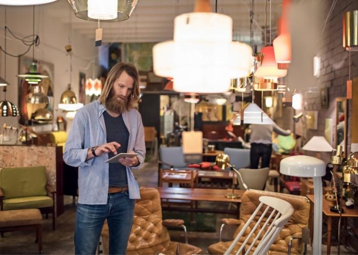 brechó de móveis usados