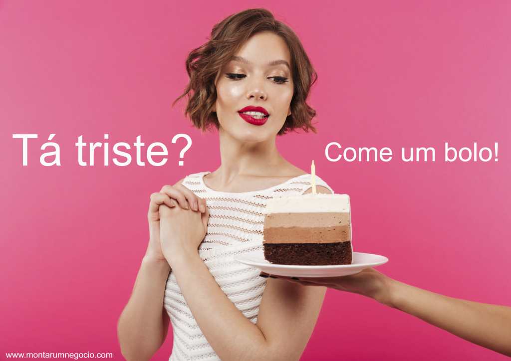 plaquinha para vender bolo