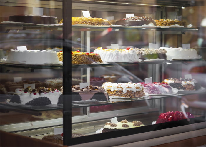 faturamento de uma loja de bolos