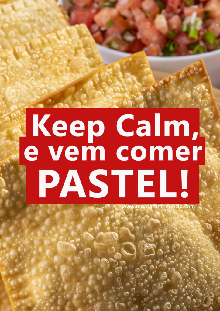 propaganda de venda de pastel