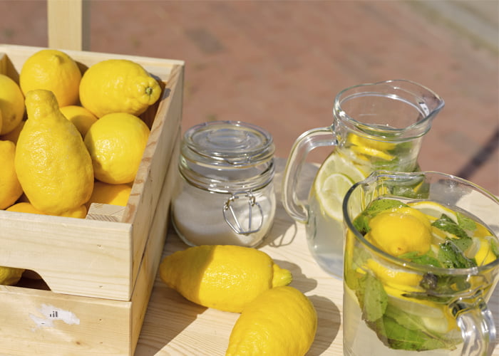 como montar uma barraca de limonada