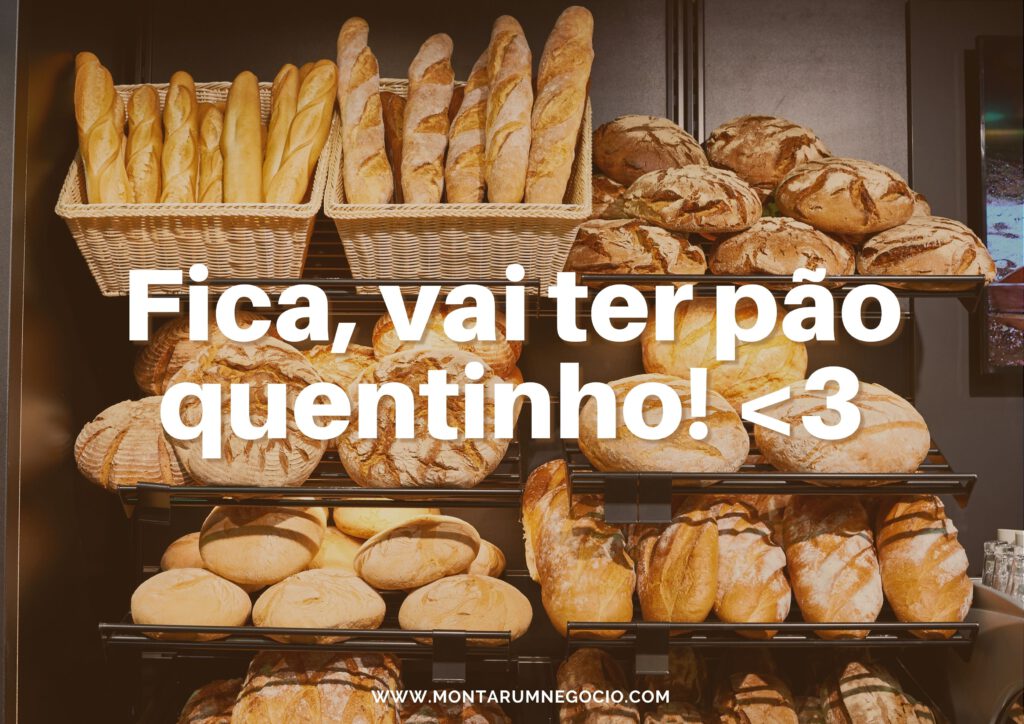frases curtas para padaria
