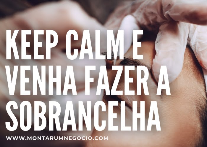 frases para divulgar designer de sobrancelhas