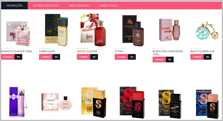 lugar para comprar perfumes baratos no atacado