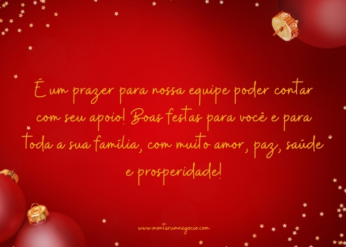 mensagem de boas festas