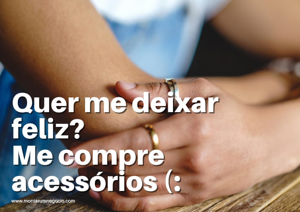 Frases para loja virtual de acessórios femininos