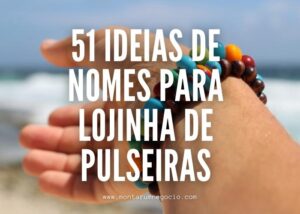 nomes para lojinha de pulseiras