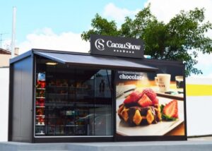 Cacau Show Container