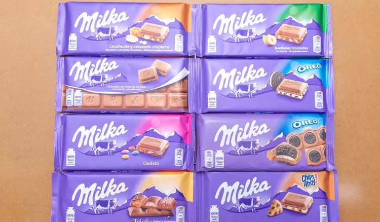 chocolates que mais vendem no mundo atualmente