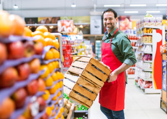 qual a média de lucro de um supermercado