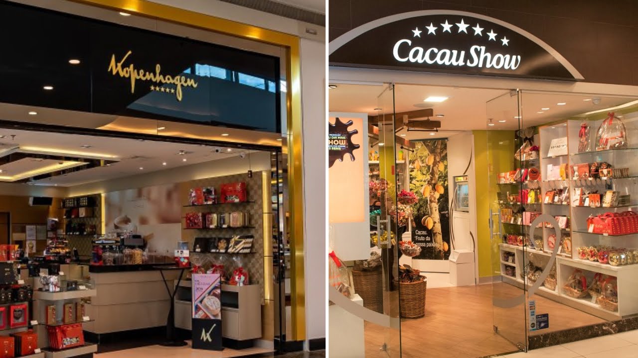 Franquia Kopenhagen ou Cacau Show