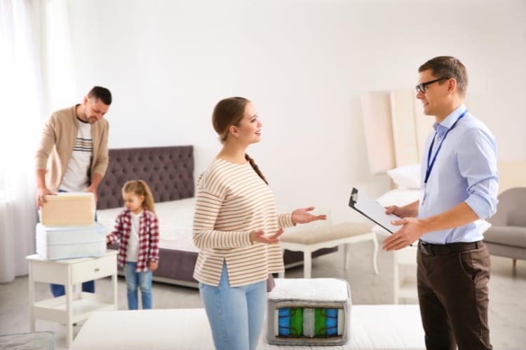 franquia de colchão