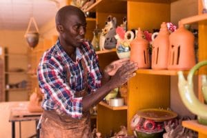 coisas feitas com argila