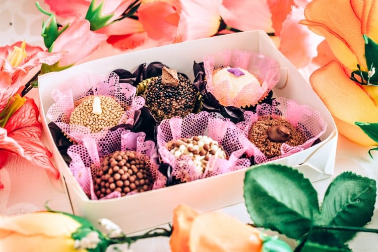 brigadeiro para vender na caixinha