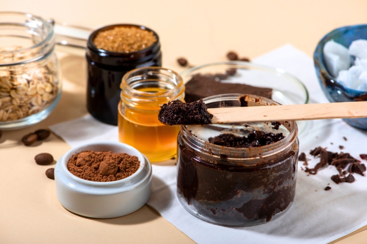 como fazer esfoliante corporal para vender