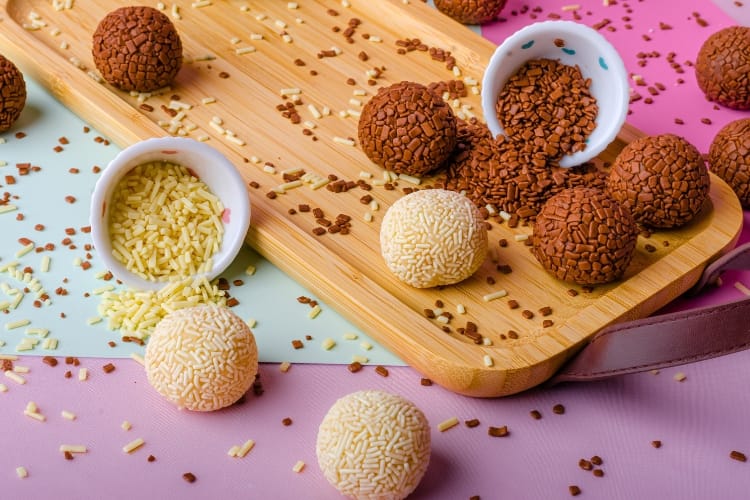 melhor tipo de embalagem para brigadeiro