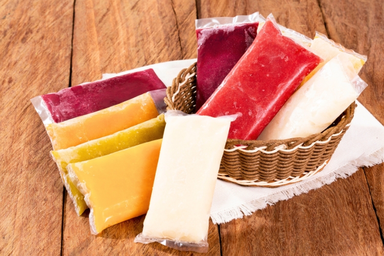 Qual a polpa de fruta mais vendida